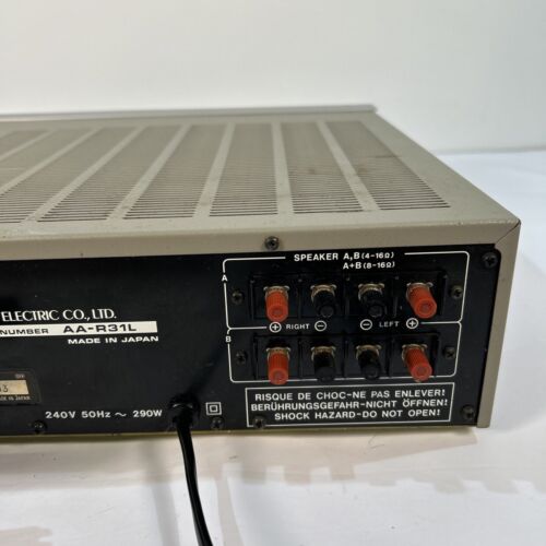 Akai AA R31L Amplificatore Ricevitore Stereo Made In Japan Leggi Descrizione - Foto 11 di 13