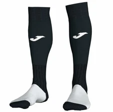 4 Pairs Joma Futsal Football Soccer Socks BLACK WHITE - SMALL - New 