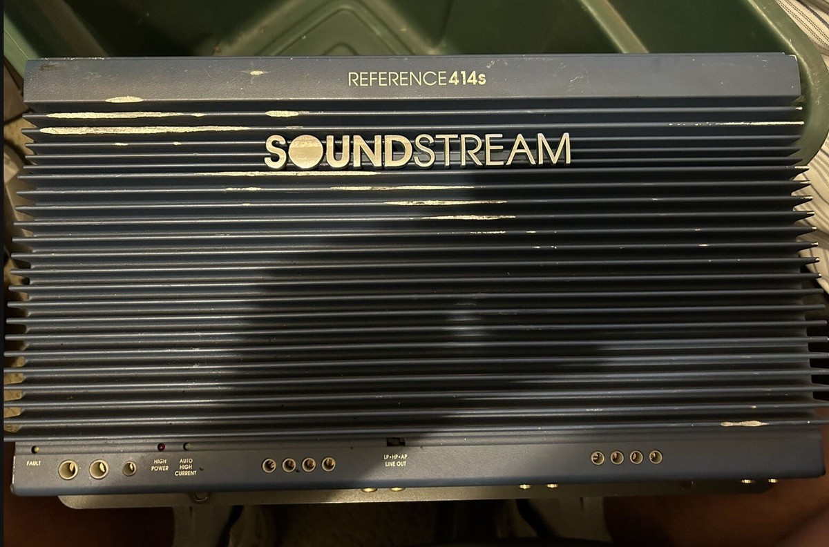 SOUNDSTREAM REFERENCE 500s アンプ Soundstream Reference 500 - AMP Performance