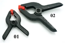 2PCS Plastic Steel Clamp 1.8” 45 mm Opening For RC Model Hobby (US SELLER/SHIP)