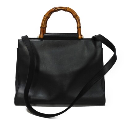 GUCCI Handbag Nimfair Medium Logo Calf 2WAY Shoulder Bag GUCCI Handbag Nimfair Medium Logo Calf 2WAY Shoulder Bag