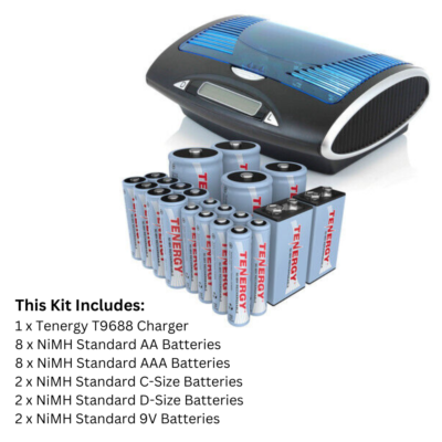 Tenergy T9688 Universal LCD Battery Charger For Sale Online - View #10