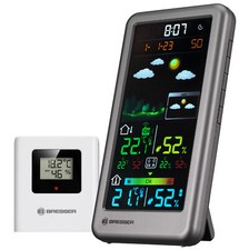 Station Météo sans Fil BRESSER Neomeo V argentée