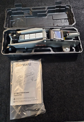 DieHard 2.5 Ton 5,000lb. Lift Range 5.32'' -15.23'' Hydraulic Jack DH20013  Steel