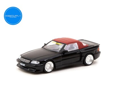 Tarmac Works 1/64 Mercedes-Benz SL 500 Koenig Specials Black - GLOBAL64