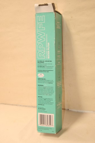 New GE Genuine RPWFE Refrigerator Water Filter Replacement White 1PK - Picture 2 of 3