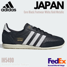Adidas Originals JAPAN Black/Footwear White/Gold IH5490 Unisex shoes NEW 