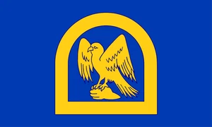 Wing Flag Self Adhesive Vinyl Sticker