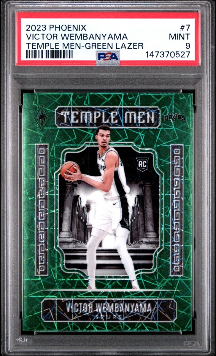 2023-24 Panini Phoenix - Temple Men Victor Wembanyama #7 Green