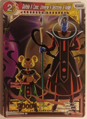 Quitela & Conic, Universum 4 Destroyer & Angel DAR Foil: Dragon Ball Super Card