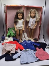 Vintage Sasha Trendon Doll Lot 2 Dolls Case Clothes Shoes 1981 Limited Edition