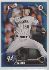 2016 Bowman Draft Draft Picks Blue 45/150 Braden Webb #BD-82 k0v