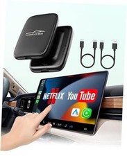 5-in-1 Wireless Android Auto  Carplay Adapter, Wireless CarPlay Adapter Black