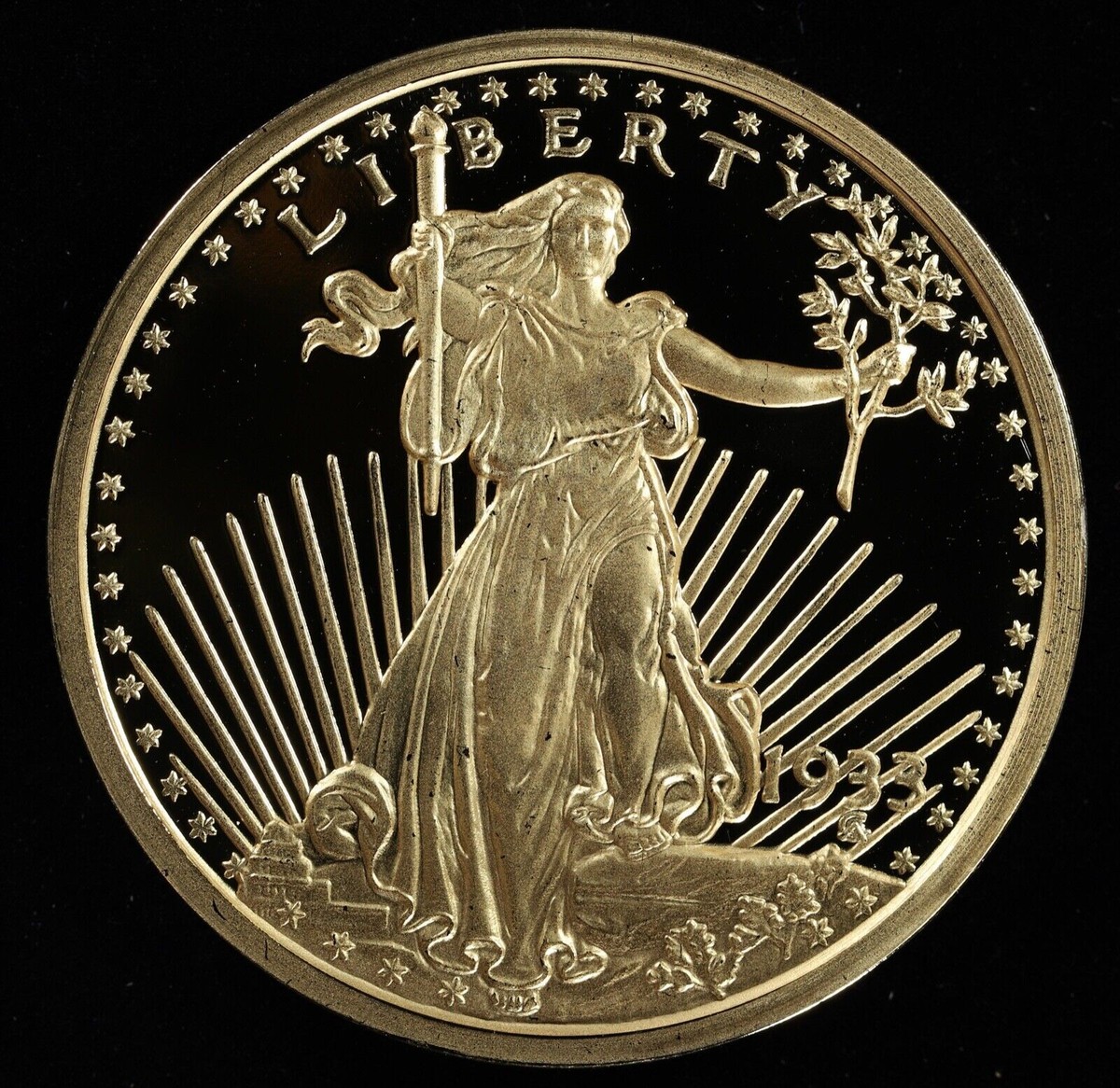1933 Gold Proof Double Eagle Replica 24k American Mint | eBay