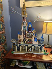 LEGO Disney Castle 43222 Complete Set w/ Minifigures, Box & Instruction Manuals