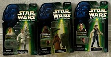 Hasbro Star Wars Power of the Force CommTech Luke Skywalker Jawa Han Solo 1999