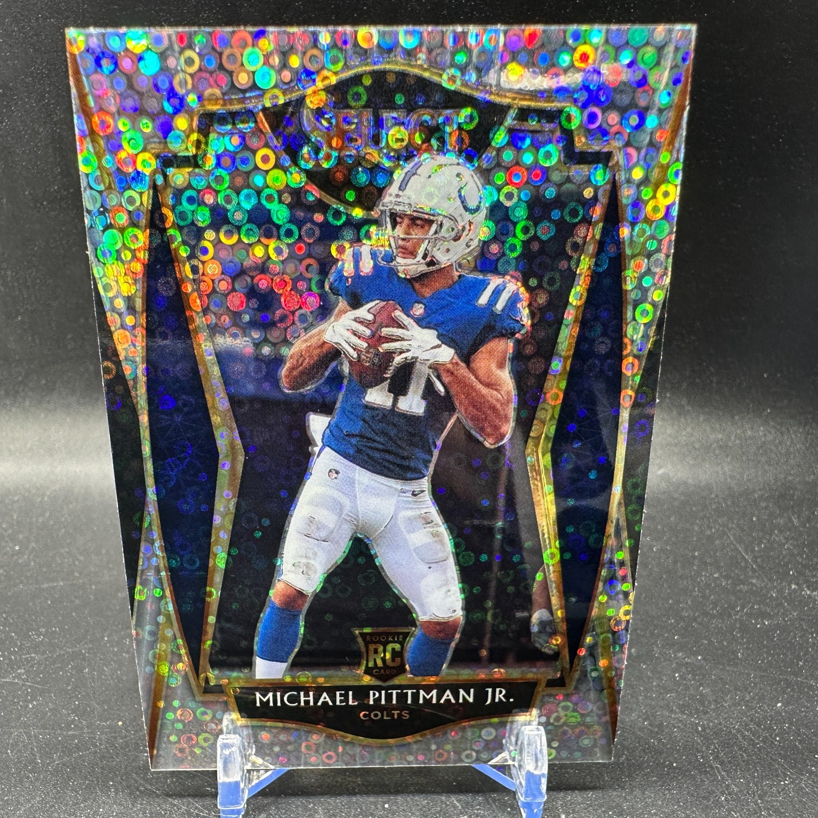 Michael Pittman Jr Rookie Disco Prizm 2020 Panini Select Premier #162 Colts