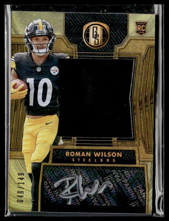 L26,638 - 2024 Panini Gold Standard #261 Roman Wilson Jersey Auto /149
