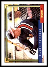 Lance Parrish 1992 Topps #360 Angels MLB READ FREE SHIPPING AutographDen