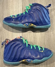 Nike Little Posite One PS Blue Kaleidoscope Shoes DZ5192-400 Size 2.5 Y