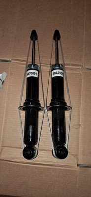 New Pair TRQ SBA70091 Rear Shock Absorbers for Jeep Patriot Compass Dodge...