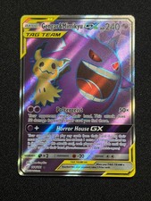 Gengar & Mimikyu GX #186 Prices | Pokemon Team Up | Pokemon Cards