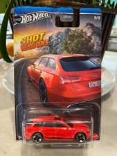 2024 Hot Wheels Hot Wagons Series 5/5 '17 AUDI RS 6 AVANT Red w/Black P4 Spokes