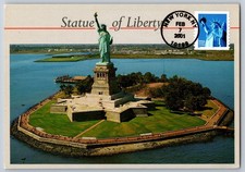 #3477 Statue of Liberty FDC Maxi Card w/Pictorial Cancel