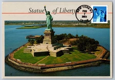 #3477 Statue of Liberty FDC Maxi Card w/Pictorial Cancel