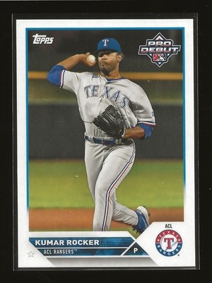 2023 Topps Pro Debut Kumar Rocker Base Card ACL Rangers (#PD-146)