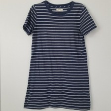 Madewell Epperson Stripe Shirt Dress size SMALL