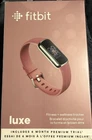 Fitbit Luxe Activity Fitness Wellness Heart Rate Monitor Smartwatch Orchid