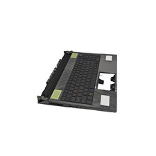 New Palmrest Case Keyboard Red Backlit For De...