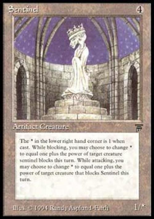 MTG English Sentinel NM Normal Legends