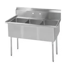Evernew 18GA.304S/S sink 24"X60.10"X44"H 3.5" drain basket included