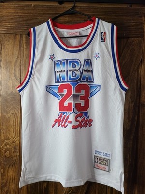 Authentic 1991 All Star Michael Jordan Mitchell Ness Jersey 36 S Super Clean!