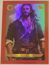 2025 Pieces Of The Past Villains Charles Vane Red 45/50 B-416