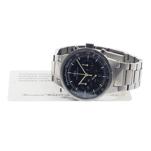 IWC Portugieser IW372701 37mm Ti Black Dial Quartz Watch #C7093