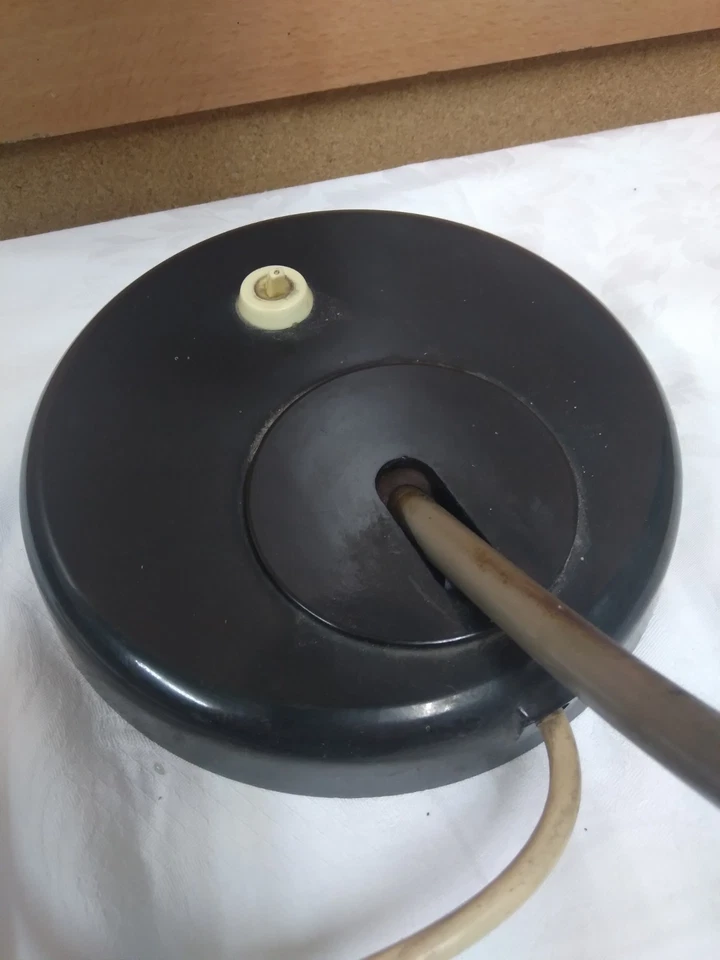 DDR Schreibtischlampe-Helion Arnstadt-,VEB,funktionstüchtig,Vintage,Loft - Bild 3 von 4