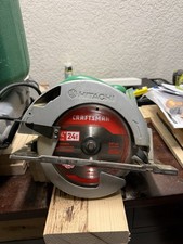 Hitachi C7SB 7 1/4 Corded Circular Saw with Case Tested Working Good Condition