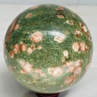 Natural Polished Pink cherry blossom agate BALL Madagascar 1820G ( 4.01LB ) — photo 1