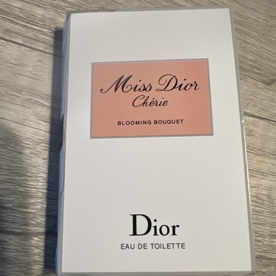 Sample Size Miss Dior Cherie Blooming Bouquet Eau De Toilette 2ml