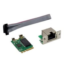 PCIE Network Card M.2 A+E to RTL8111F Gigabit Ethernet Card Single Port Adapter