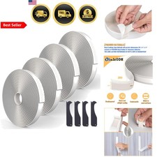 Butyl Sealant Tape 4 Pack 30 Ft White Rubber Caulk RV Roof Window Seal