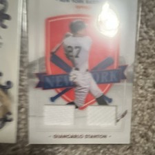 Panini Chronicles America's Pastime Giancarlo Stanton Memorabilia #19