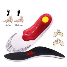 rthotic Insole Arch Support Flatfoot Orthopedic Insoles For Feet Ease Pressure O
