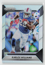 2016 Panini  Prizm #110 Karlos Williams Silver Prizm