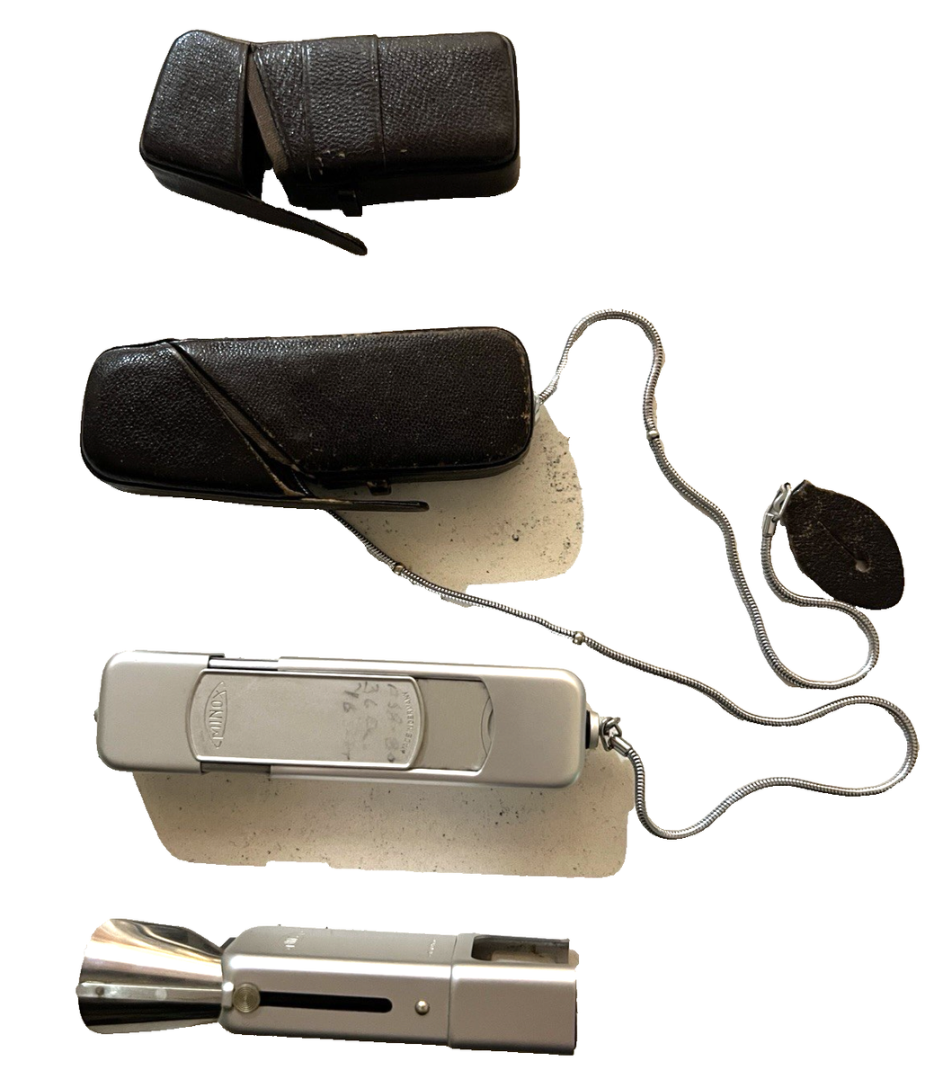 MINOX B スパイカメラ 箱付き ヴィンテージ Vintage Minox B Subminiature Spy Camera w/Case, Film, Manual