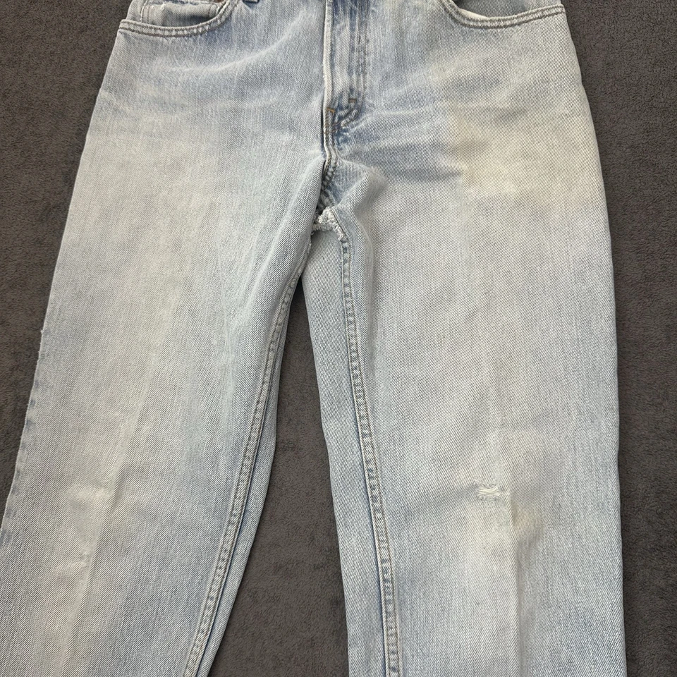 Pantalones de mezclilla para mujer Levi’s 550 vintage relajados cónicos talla 10 L lavado ligero Levis Jeans Foto 3 de 4