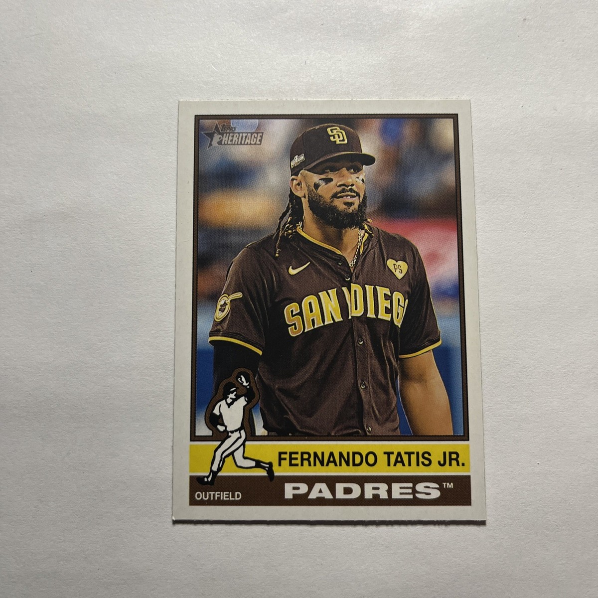 2025 Topps Heritage Baseball #118 Fernando Tatis Jr., San Diego 